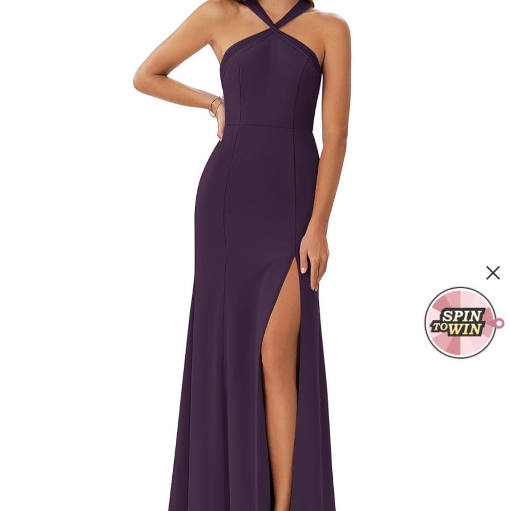 AZAZIE Plum Bridesmaid Dress